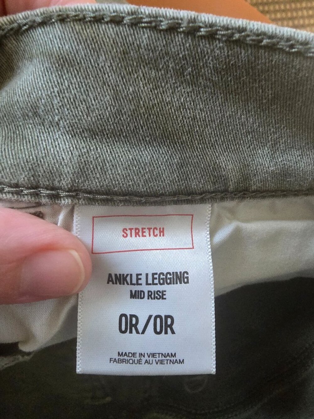 Express stretch ankle legging mid rise jeans